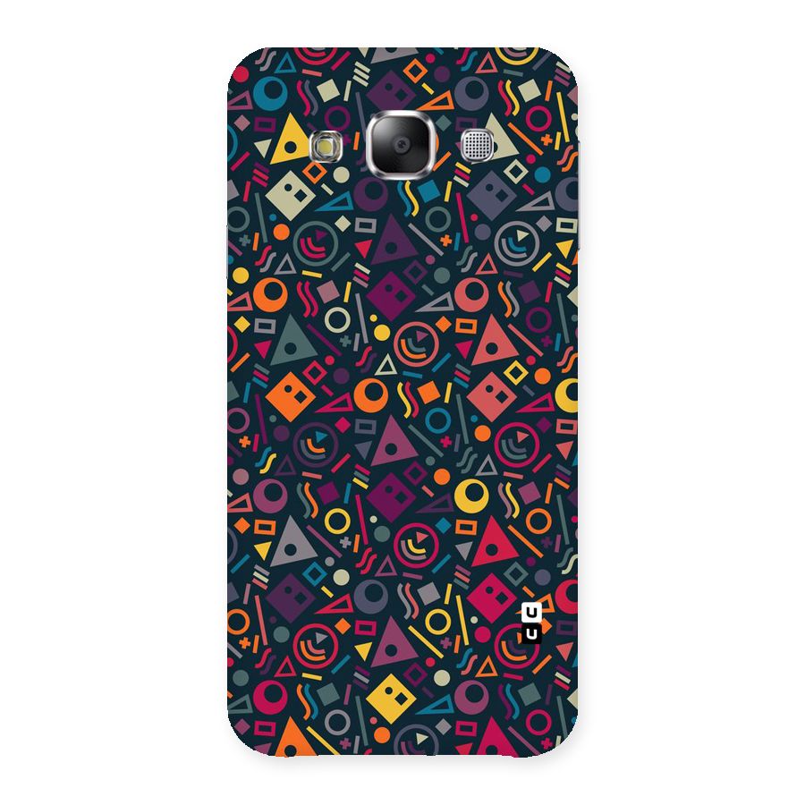 Abstract Figures Back Case for Samsung Galaxy E5
