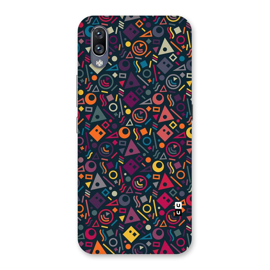 Abstract Figures Back Case for Vivo NEX