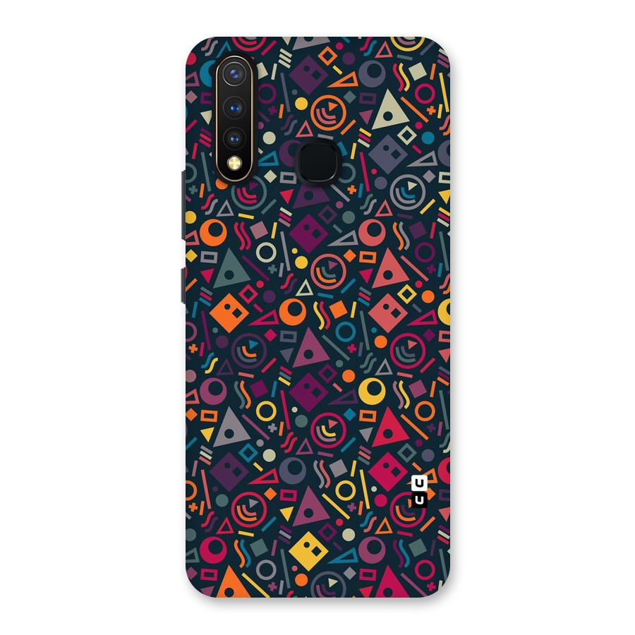 Abstract Figures Back Case for Vivo U20