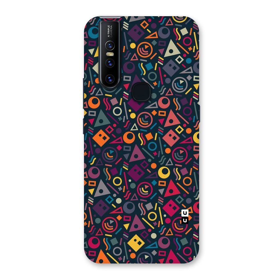 Abstract Figures Back Case for Vivo V15