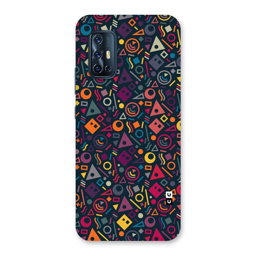 Abstract Figures Back Case for Vivo V17
