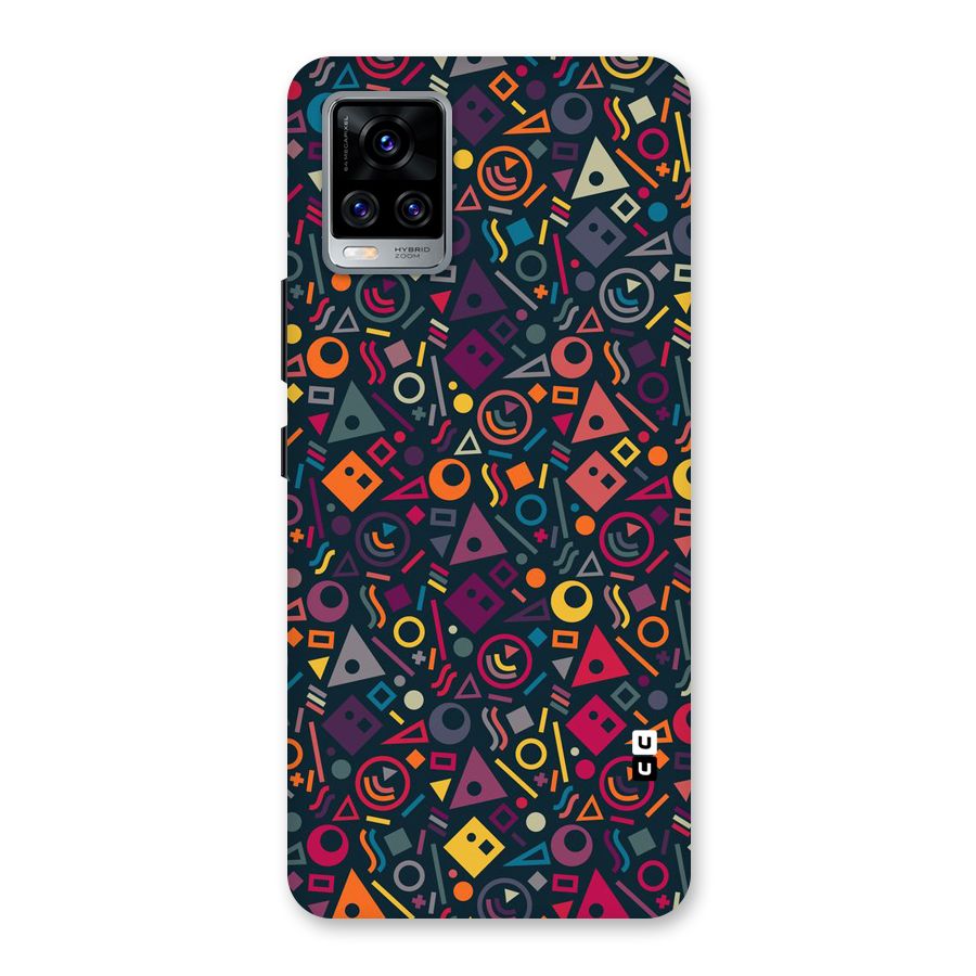 Abstract Figures Back Case for Vivo V20 Pro