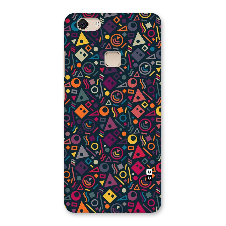 Abstract Figures Back Case for Vivo V7