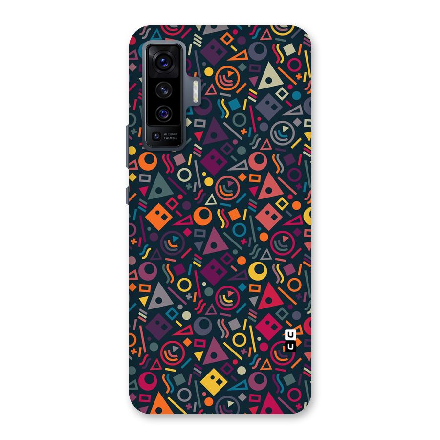 Abstract Figures Back Case for Vivo X50