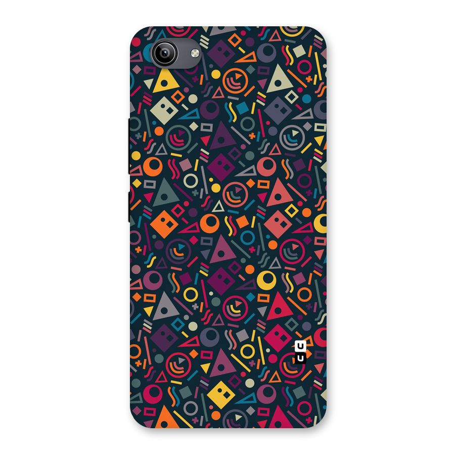 Abstract Figures Back Case for Vivo Y81i
