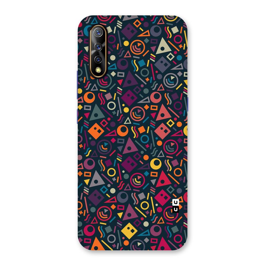 Abstract Figures Back Case for Vivo Z1x
