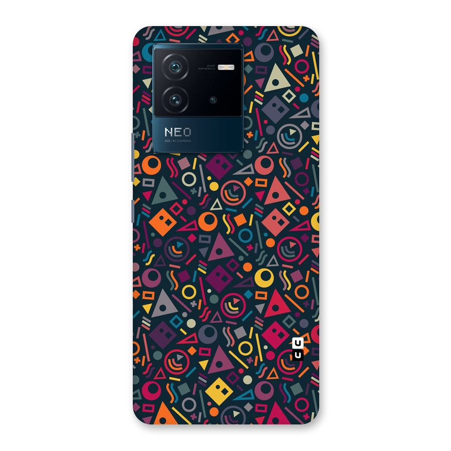 Abstract Figures Back Case for Vivo iQOO Neo 6 5G