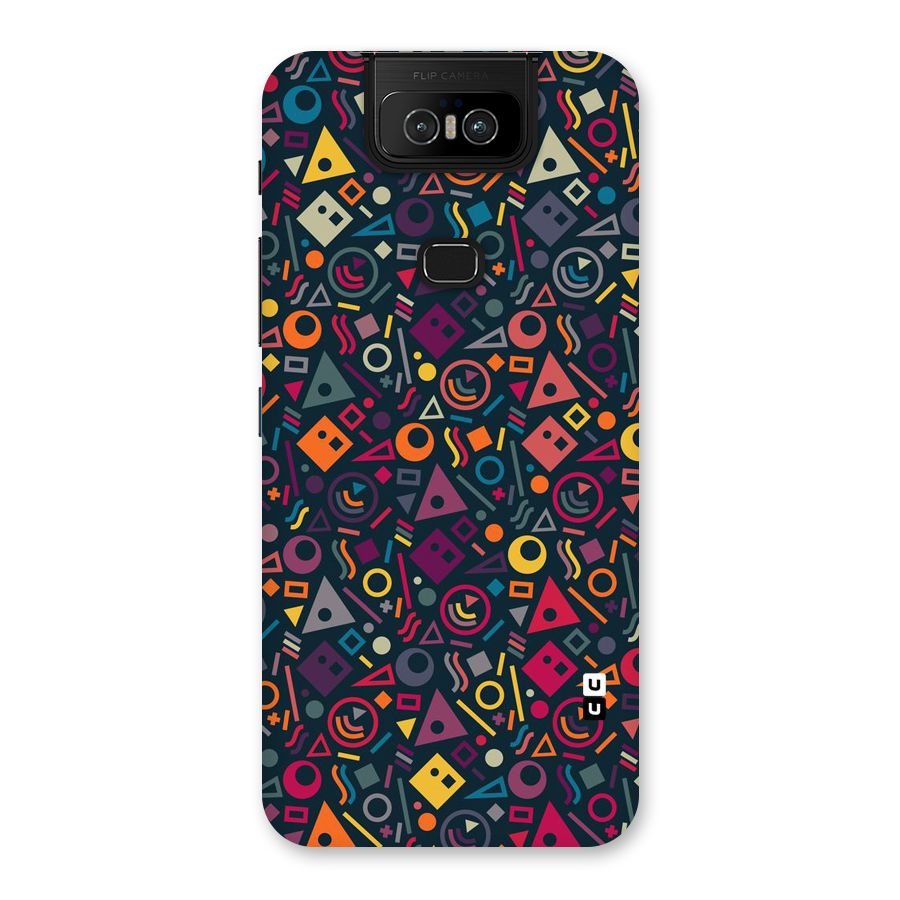 Abstract Figures Back Case for Zenfone 6z