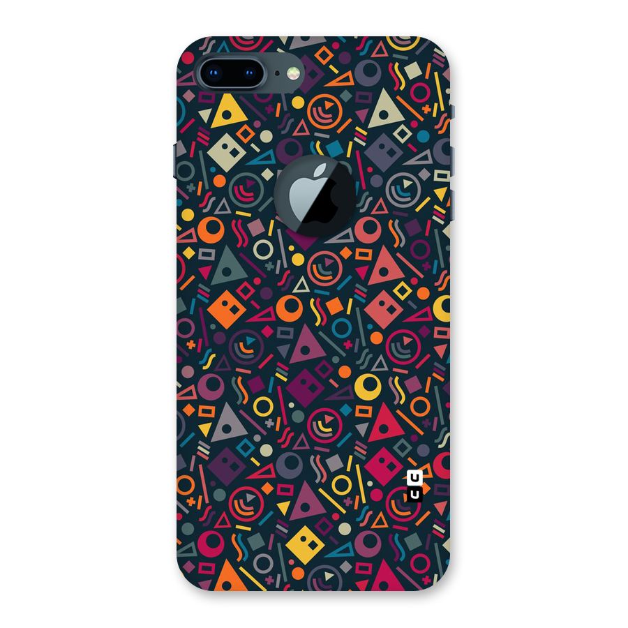 Abstract Figures Back Case for iPhone 7 Plus Logo Cut