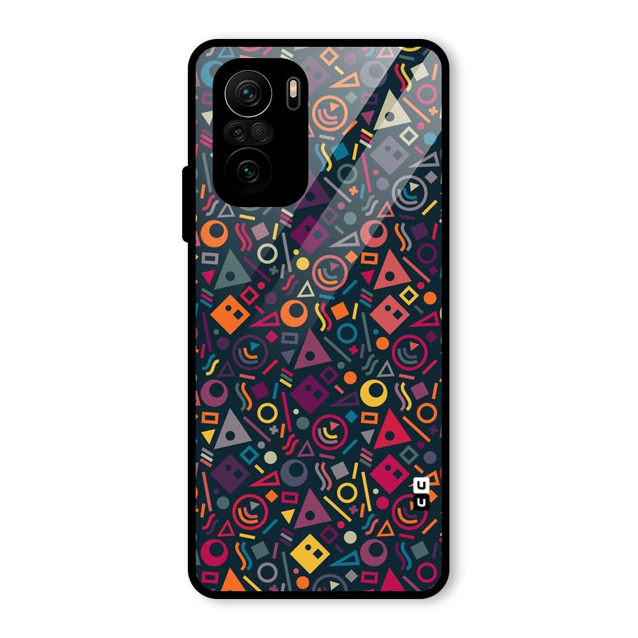 Abstract Figures Glass Back Case for Mi 11X Pro