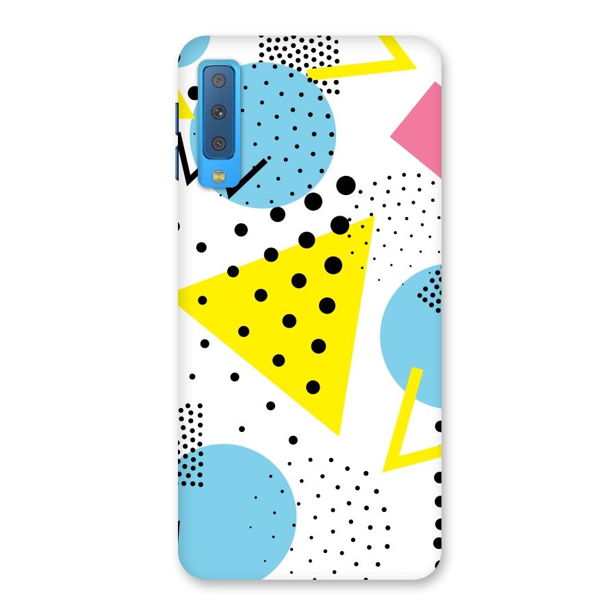 Abstract Geometry Back Case for Galaxy A7 (2018)