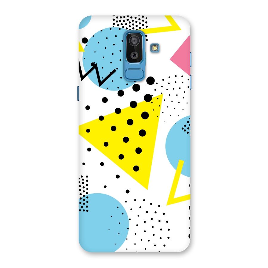 Abstract Geometry Back Case for Galaxy J8