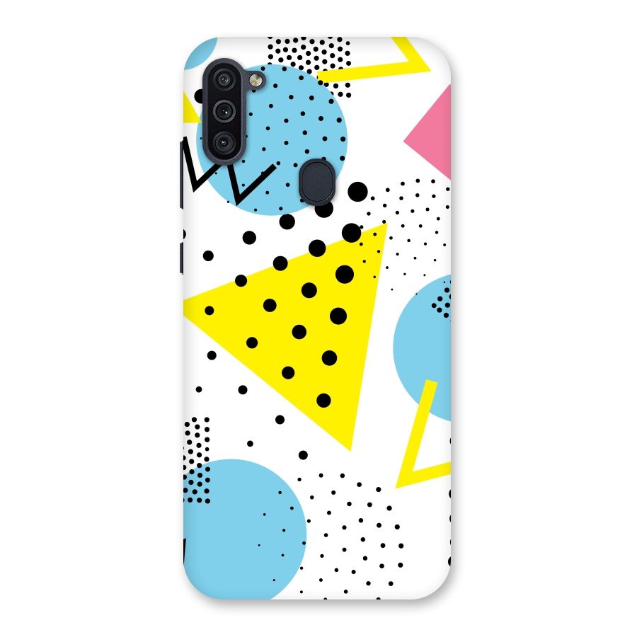 Abstract Geometry Back Case for Galaxy M11