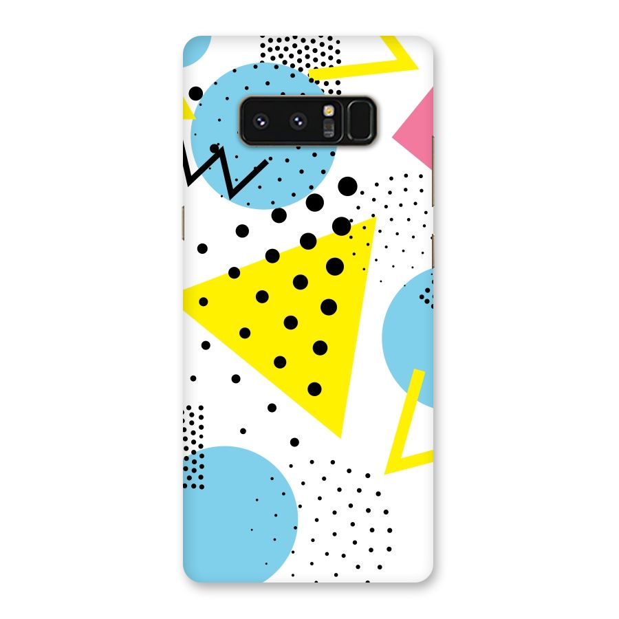 Abstract Geometry Back Case for Galaxy Note 8