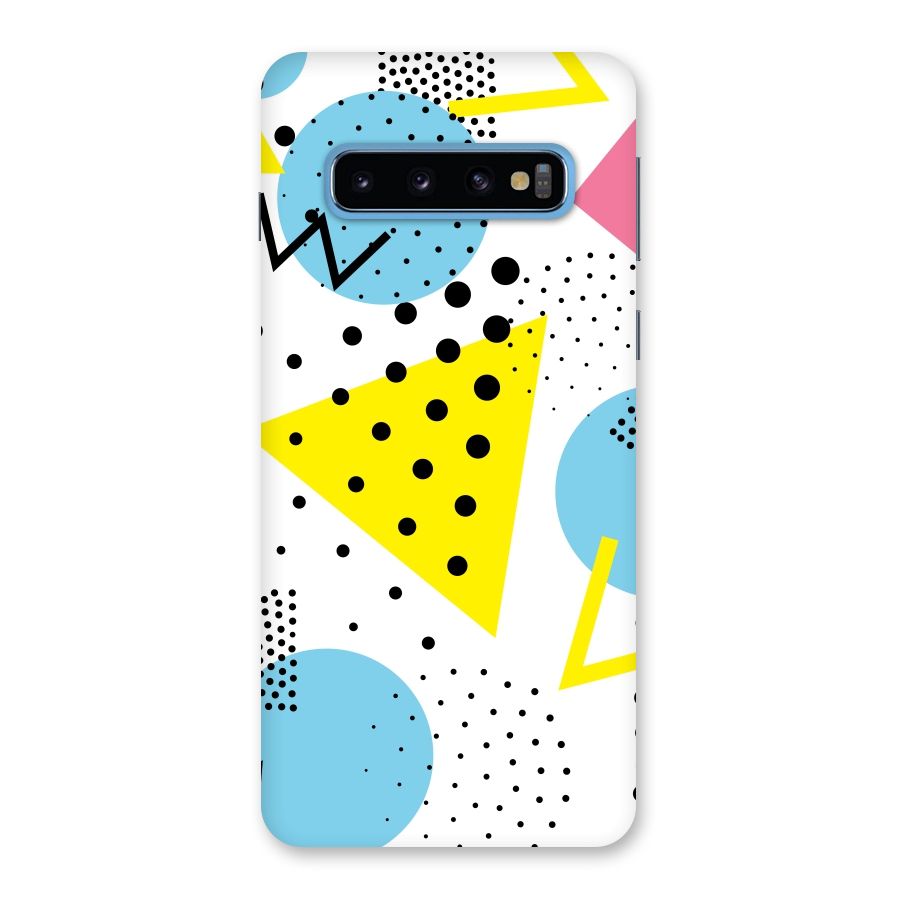 Abstract Geometry Back Case for Galaxy S10