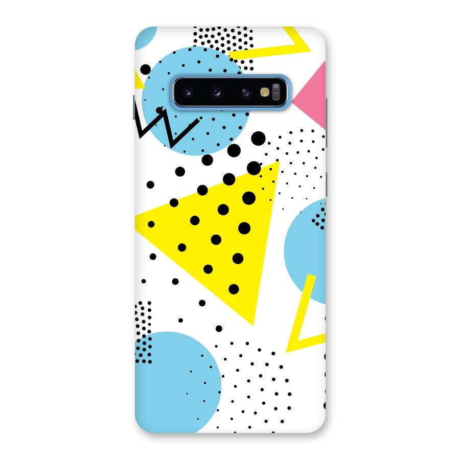 Abstract Geometry Back Case for Galaxy S10 Plus