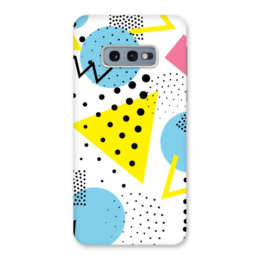 Abstract Geometry Back Case for Galaxy S10e
