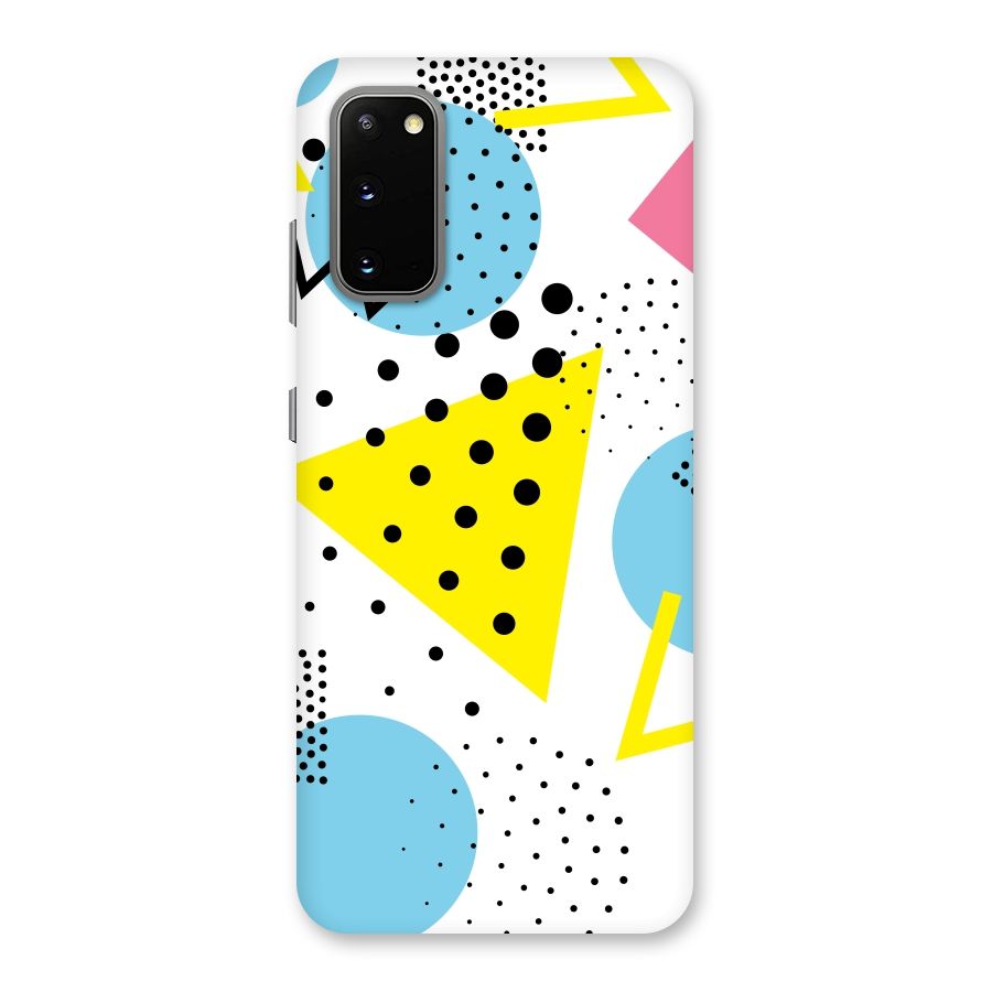 Abstract Geometry Back Case for Galaxy S20