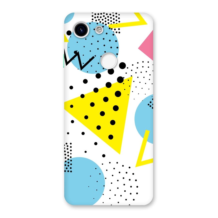 Abstract Geometry Back Case for Google Pixel 3