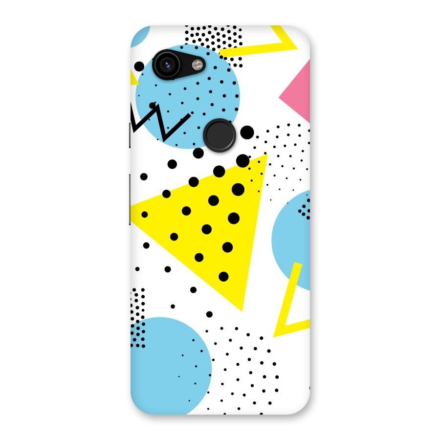 Abstract Geometry Back Case for Google Pixel 3a