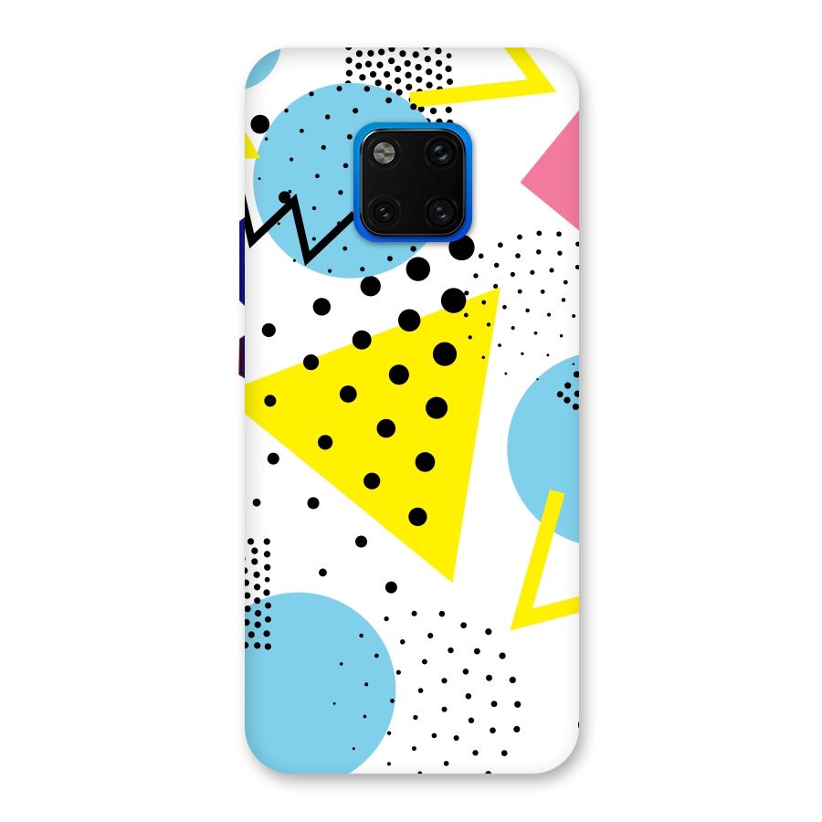 Abstract Geometry Back Case for Huawei Mate 20 Pro