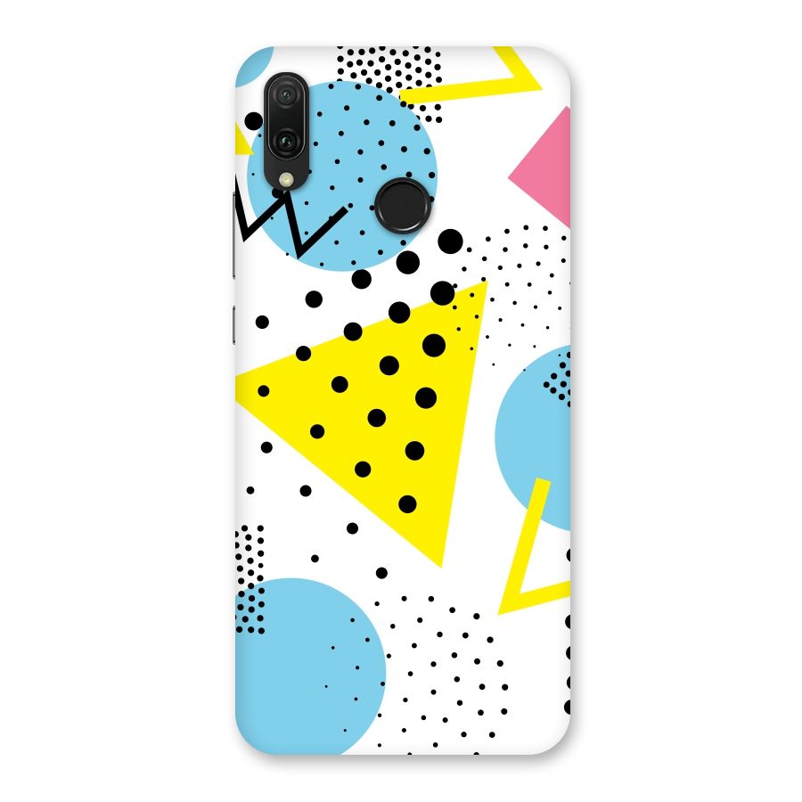 Abstract Geometry Back Case for Huawei Y9 (2019)