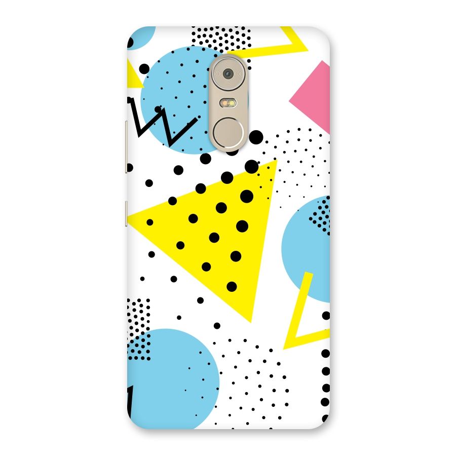 Abstract Geometry Back Case for Lenovo K6 Note