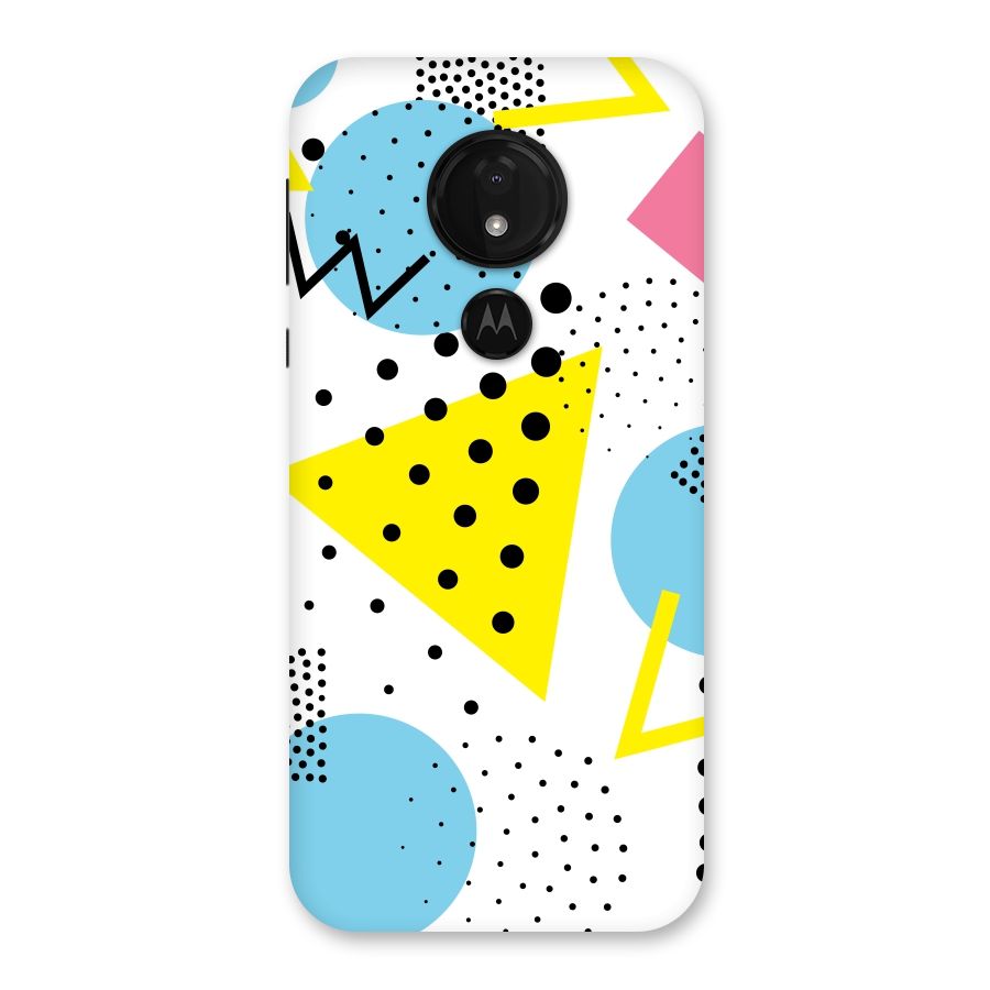 Abstract Geometry Back Case for Moto G7 Power