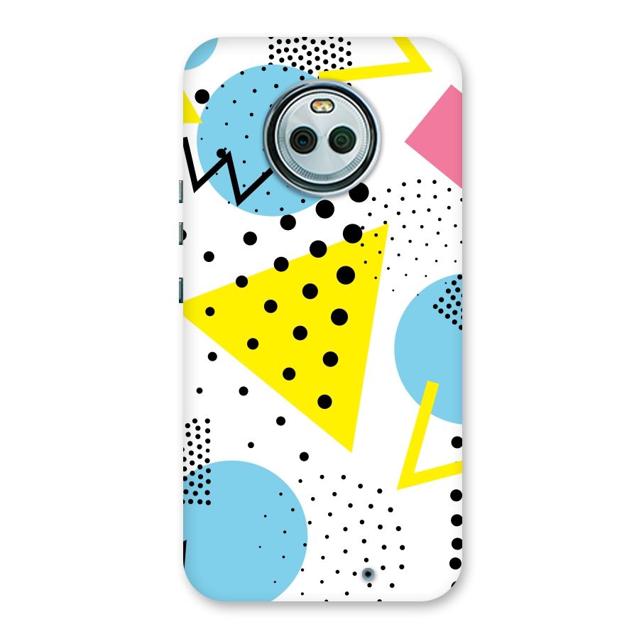 Abstract Geometry Back Case for Moto X4