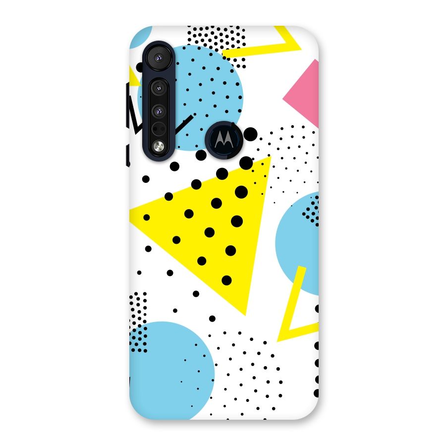 Abstract Geometry Back Case for Motorola One Macro