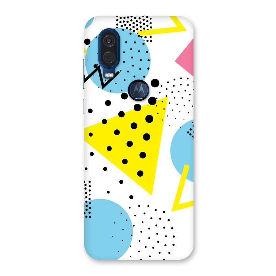 Abstract Geometry Back Case for Motorola One Vision