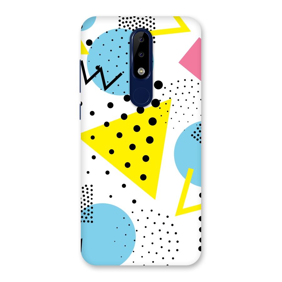 Abstract Geometry Back Case for Nokia 5.1 Plus