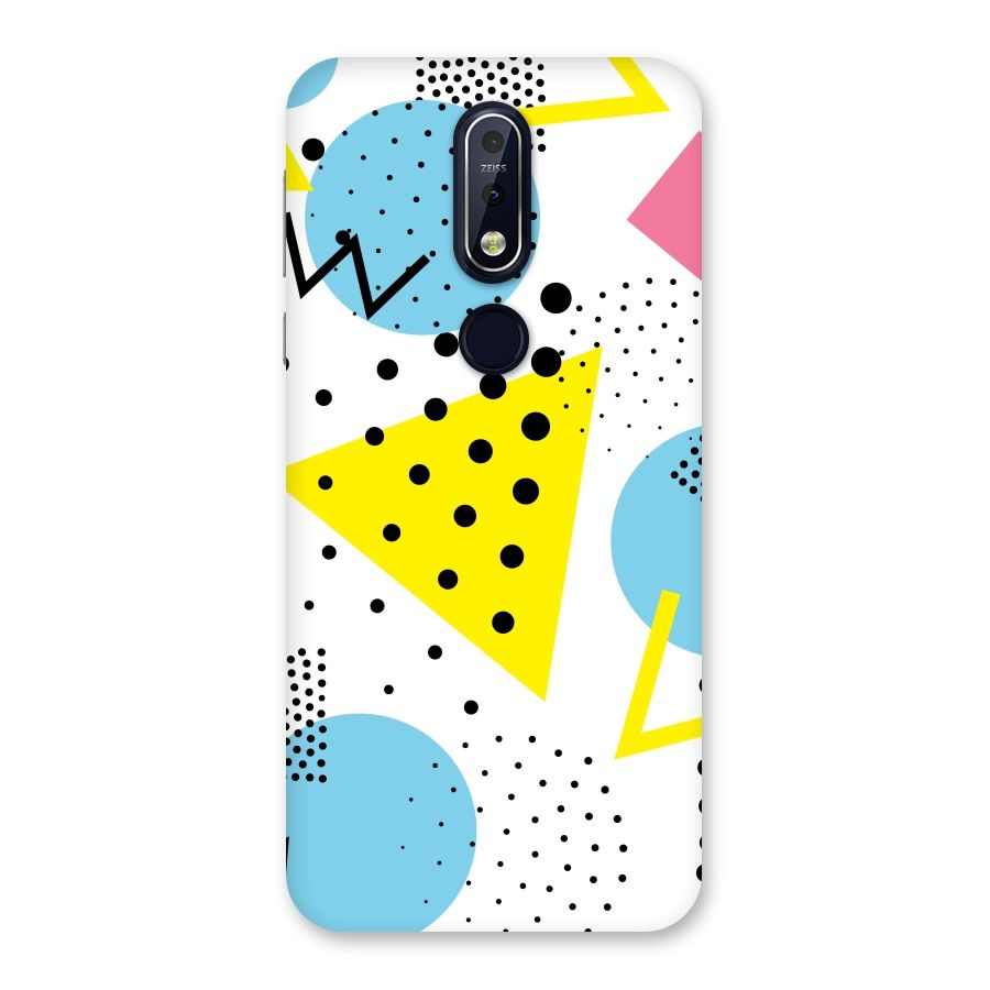 Abstract Geometry Back Case for Nokia 7.1