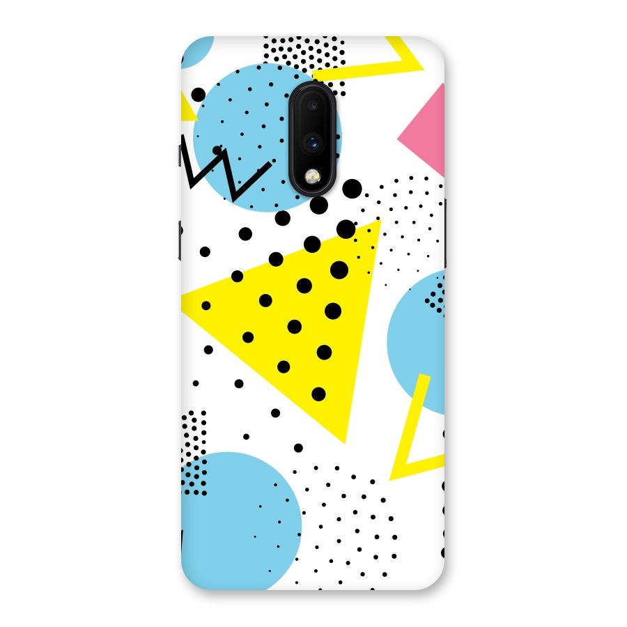 Abstract Geometry Back Case for OnePlus 7