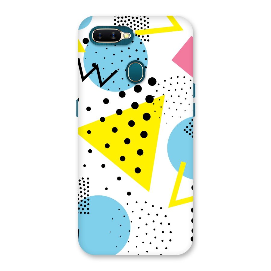 Abstract Geometry Back Case for Oppo A11k
