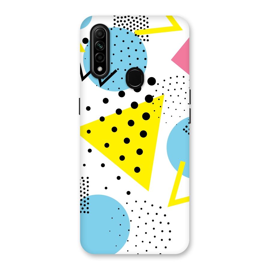 Abstract Geometry Back Case for Oppo A31