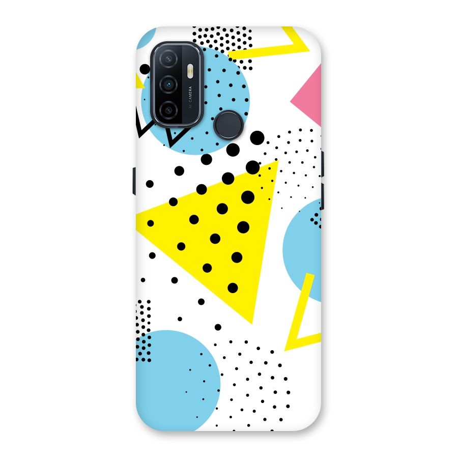 Abstract Geometry Back Case for Oppo A32