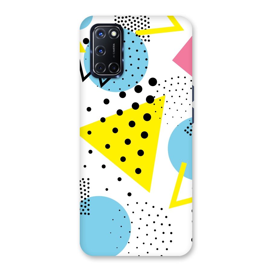 Abstract Geometry Back Case for Oppo A52