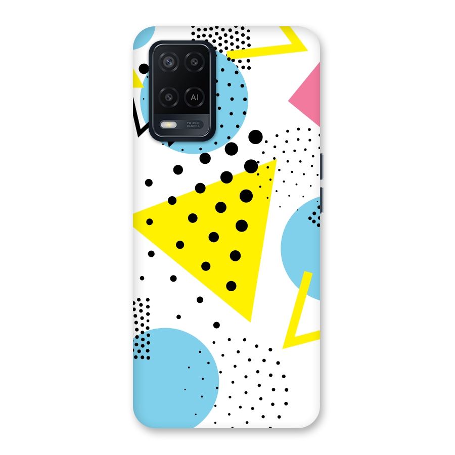 Abstract Geometry Back Case for Oppo A54