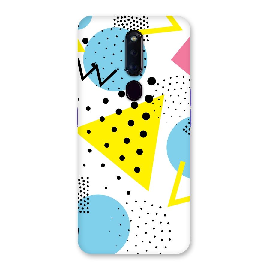 Abstract Geometry Back Case for Oppo F11 Pro