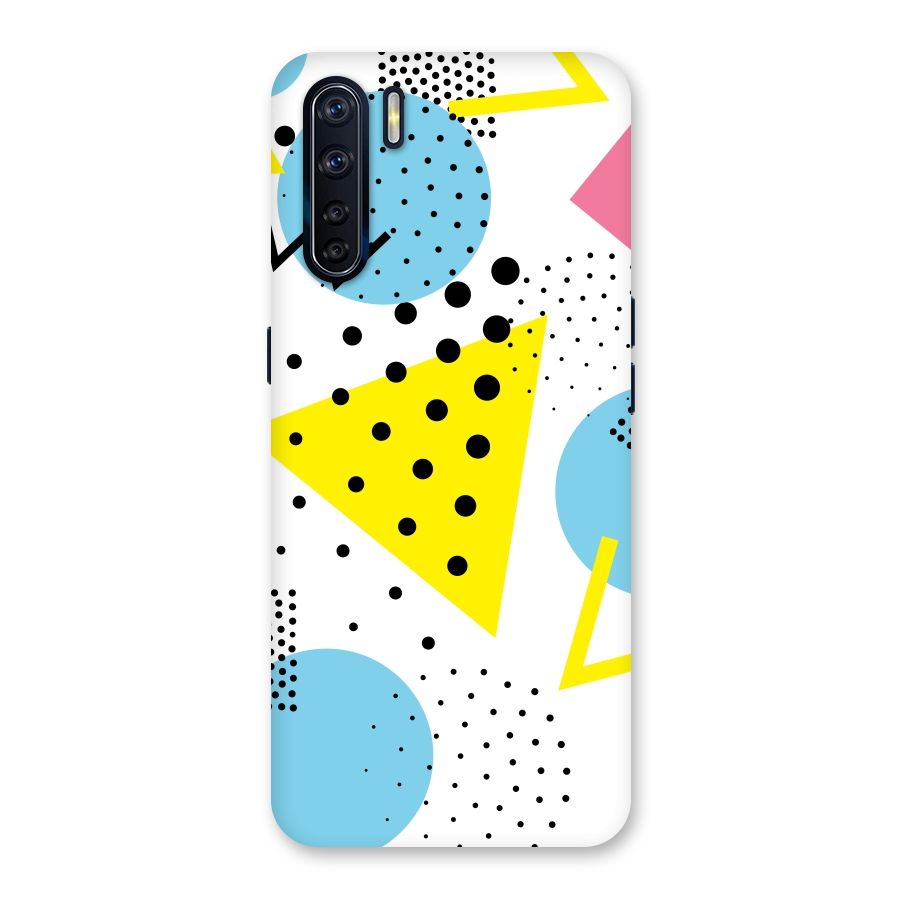 Abstract Geometry Back Case for Oppo F15