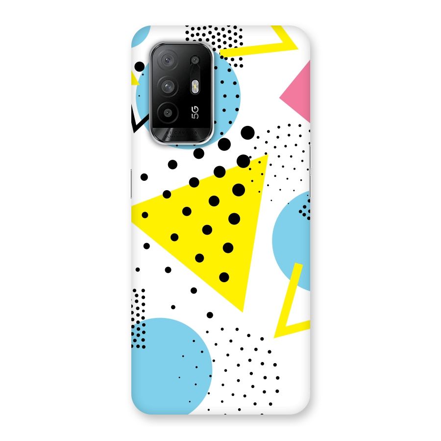 Abstract Geometry Back Case for Oppo F19 Pro Plus 5G