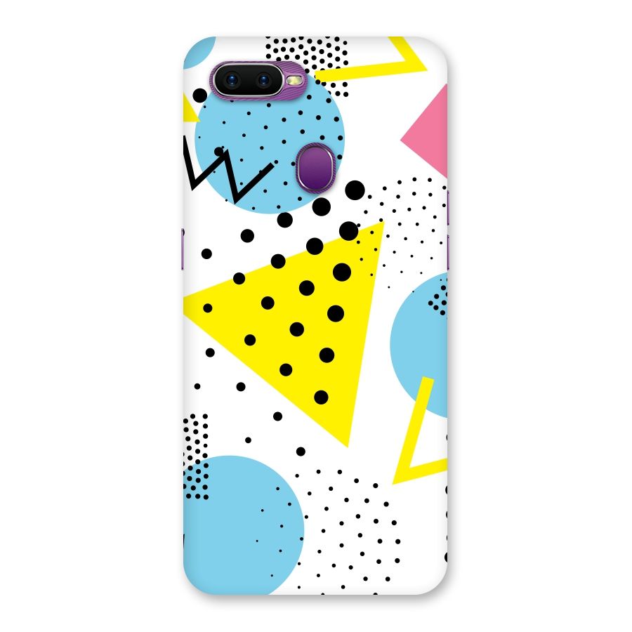 Abstract Geometry Back Case for Oppo F9