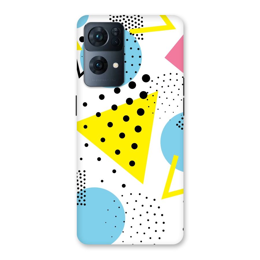Abstract Geometry Back Case for Oppo Reno7 Pro 5G
