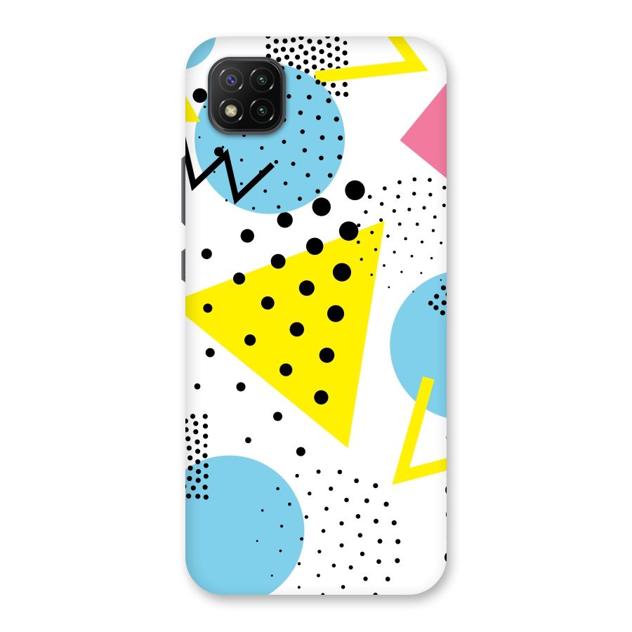 Abstract Geometry Back Case for Poco C3