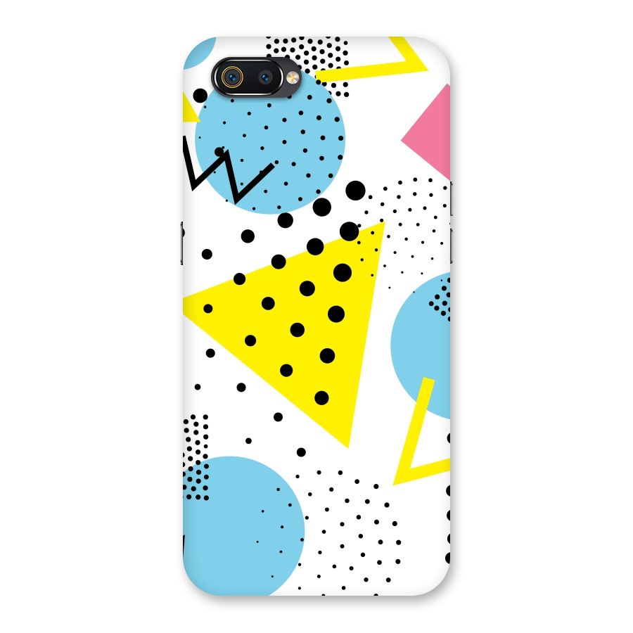 Abstract Geometry Back Case for Realme C2