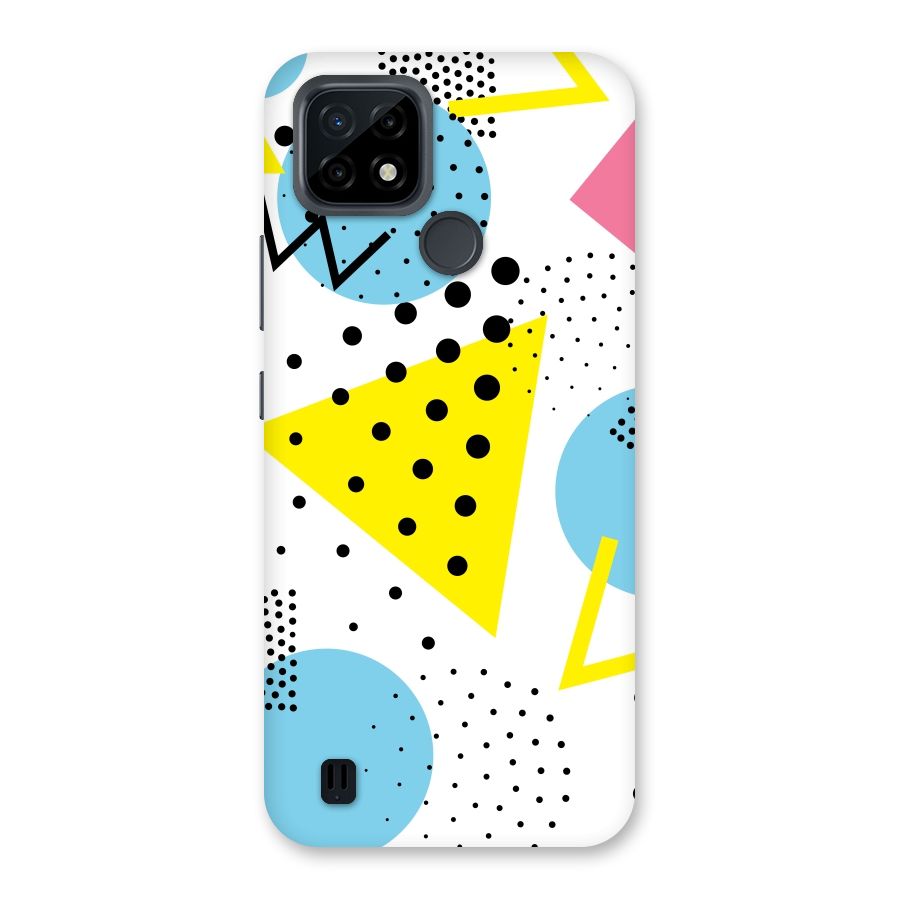 Abstract Geometry Back Case for Realme C21