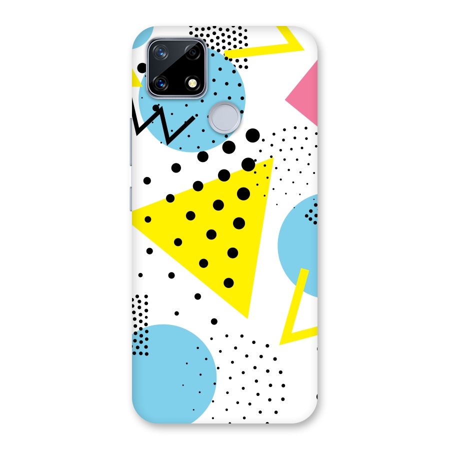 Abstract Geometry Back Case for Realme Narzo 20