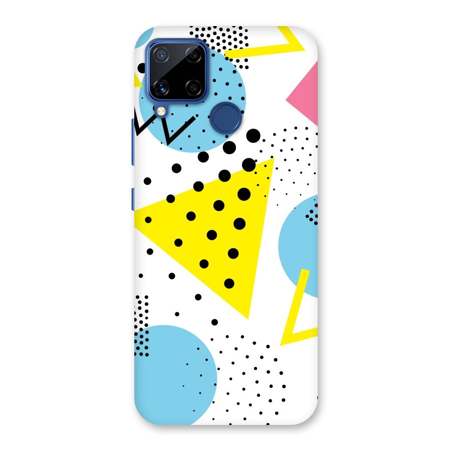 Abstract Geometry Back Case for Realme Narzo 30A