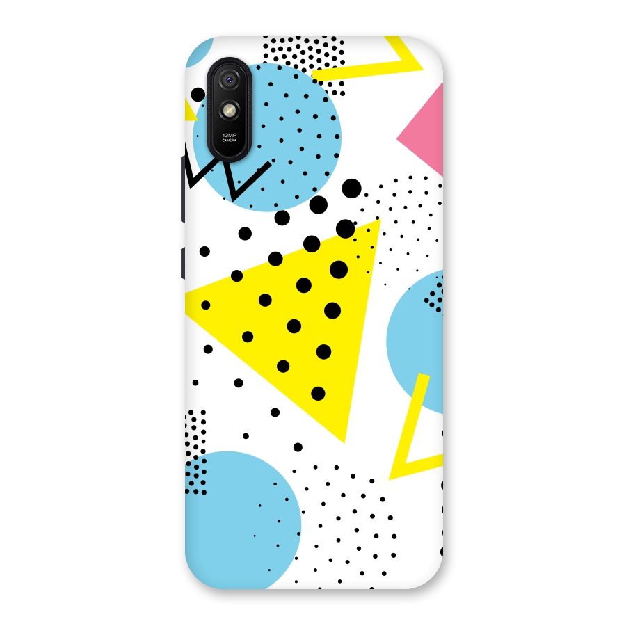 Abstract Geometry Back Case for Redmi 9A